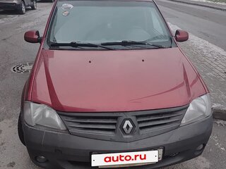 2008 Renault Logan I, красный, 270000 рублей, вид 2