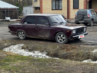 2008 Lada (ВАЗ) 2107, пурпурный, 110000 рублей, вид 4