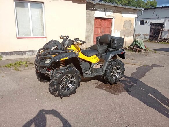 2010 BRP Can-Am Outlander 800, жёлтый, 670000 рублей - вид 3