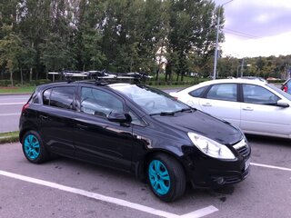 2007 Opel Corsa D, чёрный, 400000 рублей, вид 3