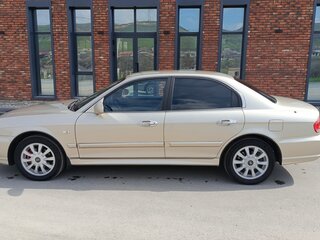 2006 Hyundai Sonata ТагАЗ IV (EF) Рестайлинг, бежевый, 500000 рублей, вид 4