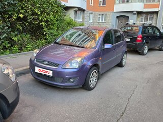 2008 Ford Fiesta Mk5, фиолетовый, 590000 рублей, вид 2