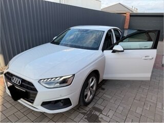 2021 Audi A4 35 TFSI V (B9) Рестайлинг, белый, 3600000 рублей, вид 5