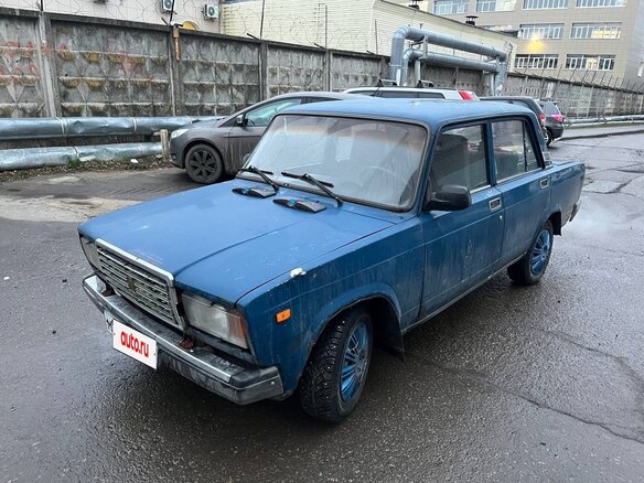 2001 Lada (ВАЗ) 2107, синий