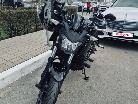 2017 Kawasaki Z 650, чёрный, 440000 рублей, вид 2