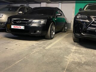 2008 Hyundai Sonata V (NF), чёрный, 1350000 рублей, вид 5