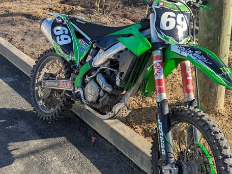 2014 Kawasaki KX 250, зелёный, 359999 рублей, вид 2