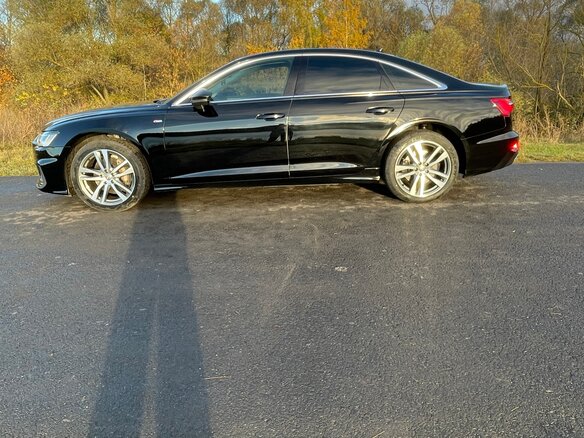 2020 Audi A6 45 TFSI V (C8), чёрный, 3850000 рублей - вид 12