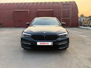 2018 BMW 5 серии 520d xDrive VII (G30/G31/G38), чёрный, 2960000 рублей, вид 2