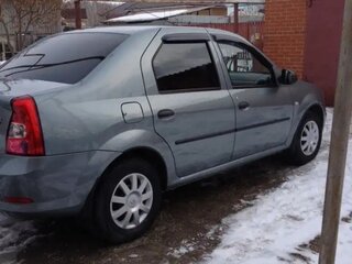 2011 Renault Logan I Рестайлинг, синий, 400000 рублей, вид 3