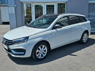 2024 Lada (ВАЗ) Vesta SW I Рестайлинг (NG), белый, 1394000 рублей, вид 3