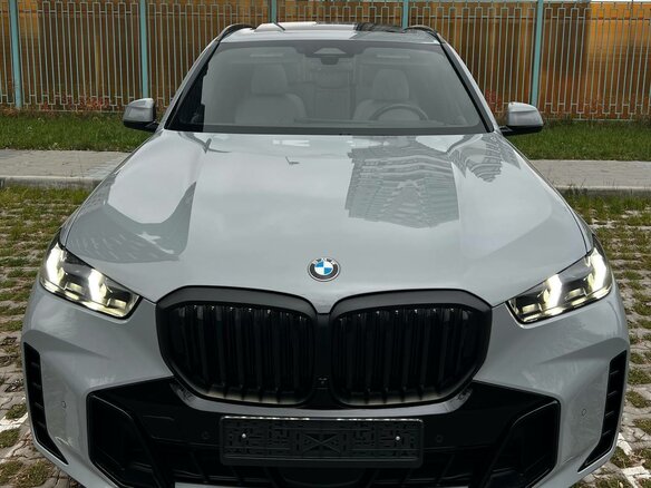 2024 BMW X5 40i IV (G05/G18) Рестайлинг, серый - вид 8