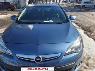 2012 Opel Astra GTC J Рестайлинг, голубой, 870000 рублей, вид 2
