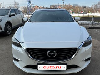 2016 Mazda 6 III (GJ) Рестайлинг, белый, 2300000 рублей, вид 2