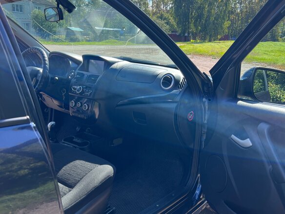 2013 Lada (ВАЗ) Kalina II, синий, 310000 рублей - вид 8