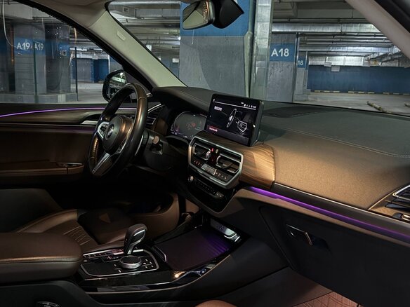 2021 BMW X3 30i xDrive III (G01) Рестайлинг, белый, 5950000 рублей - вид 9