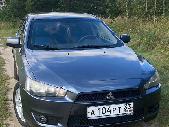 2008 Mitsubishi Lancer X, серый, 570000 рублей - вид 2
