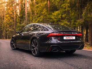 2020 Audi RS 7 II (4K), чёрный, 10900000 рублей, вид 2