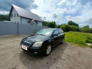2004 Toyota Avensis II, чёрный, 510000 рублей, вид 3