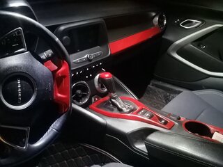 2019 Chevrolet Camaro 10-speed VI Рестайлинг, красный, 4900000 рублей, вид 5