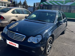 2004 Mercedes-Benz C-Класс 180 II (W203), синий, 740000 рублей, вид 1
