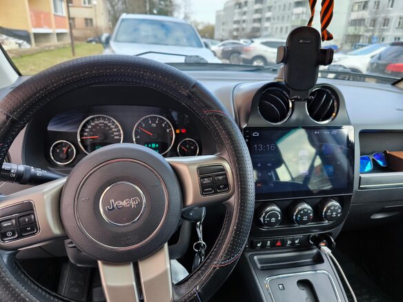 2012 Jeep Compass I Рестайлинг, белый, 1050000 рублей - вид 6