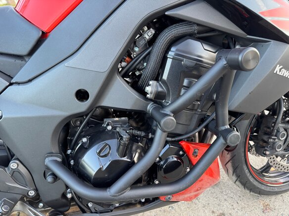 2012 Kawasaki Z 1000, оранжевый, 990000 рублей - вид 10