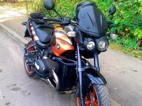 2003 BMW R 1150 R, чёрный, 370000 рублей, вид 2