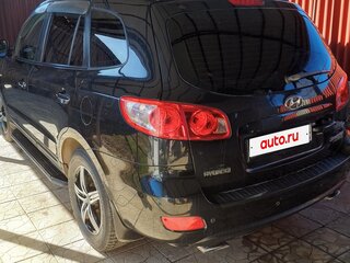 2008 Hyundai Santa Fe II, чёрный, 1200000 рублей, вид 2