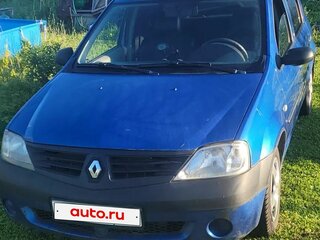 2008 Renault Logan I, синий, 270000 рублей, вид 1