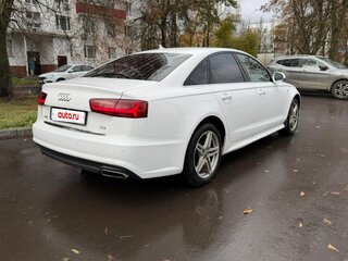 2017 Audi A6 IV (C7) Рестайлинг, белый, 2080000 рублей, вид 5