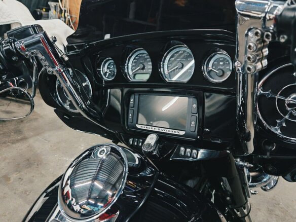 2014 Harley-Davidson Electra Glide, чёрный - вид 35