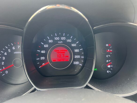 2012 Kia Rio 5-speed III, голубой, 487000 рублей - вид 5
