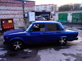 1999 Lada (ВАЗ) 2107, синий, 240000 рублей, вид 3
