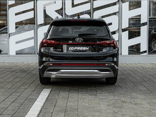 2022 Hyundai Santa Fe IV Рестайлинг, чёрный, 3800000 рублей, вид 4