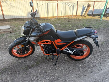2024 Shineray Fireguard 200 Trail, оранжевый, 135000 рублей, вид 4