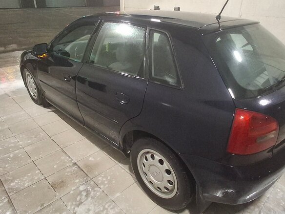 2001 Audi A3 I (8L) Рестайлинг, синий, 550000 рублей - вид 5
