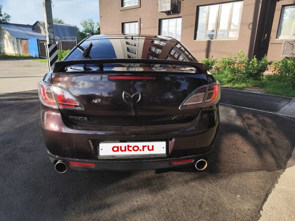 2007 Mazda 6 II (GH), пурпурный - вид 4