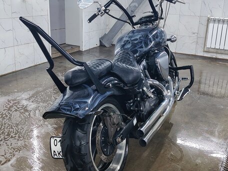 2007 Yamaha XV 1700 Warrior, серый, 900000 рублей, вид 2