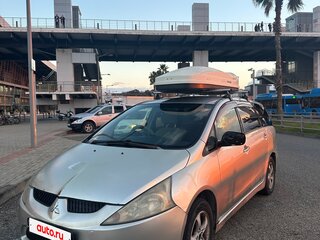 2003 Mitsubishi Grandis I, серебристый, 600000 рублей, вид 1