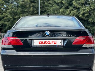 2007 BMW 7 серии Long 740Li IV (E65/E66) Рестайлинг, чёрный, 900000 рублей, вид 5