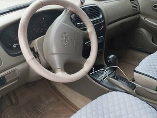 1999 Hyundai Sonata IV (EF), синий, 230000 рублей, вид 4