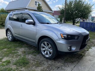 2010 Mitsubishi Outlander II Рестайлинг, серый, 1090000 рублей, вид 2