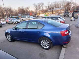 2018 Skoda Octavia III (A7) Рестайлинг, синий, 2100000 рублей, вид 5