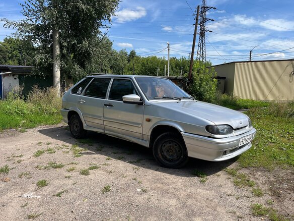 2011 Lada (ВАЗ) 2114, серебристый, 150000 рублей - вид 2