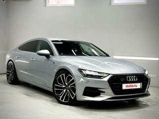 2018 Audi A7 50 TDI II (4K), серый, 5850000 рублей, вид 4
