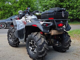 2016 BRP Can-Am Outlander Max DPS 570, белый, 850000 рублей, вид 3