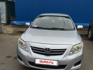 2008 Toyota Corolla AMT X (E140, E150), серебристый, 810000 рублей, вид 2