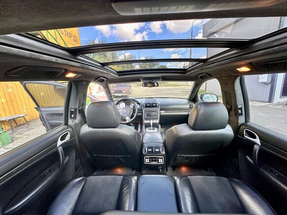 2008 Porsche Cayenne Turbo S I Рестайлинг (957), чёрный, 1950000 рублей - вид 14