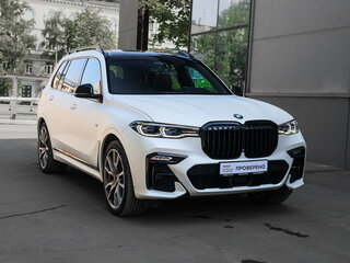 2020 BMW X7 M50i I (G07), белый, 7500000 рублей, вид 3